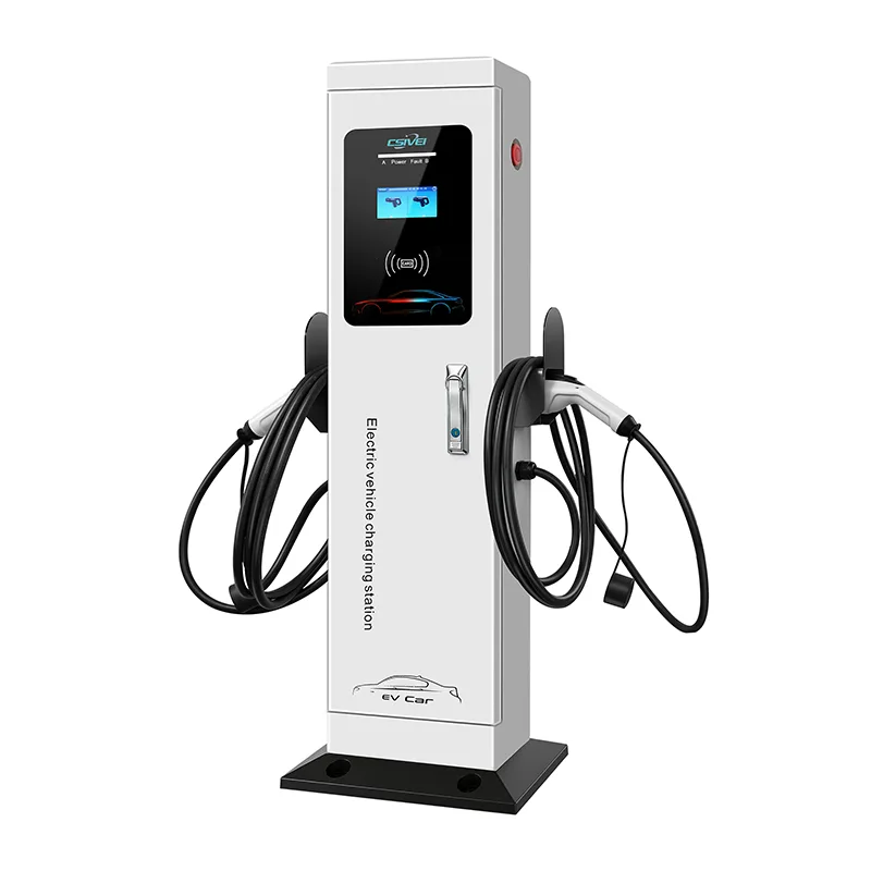 Estación de carga para automóvil eléctrico de doble pistola