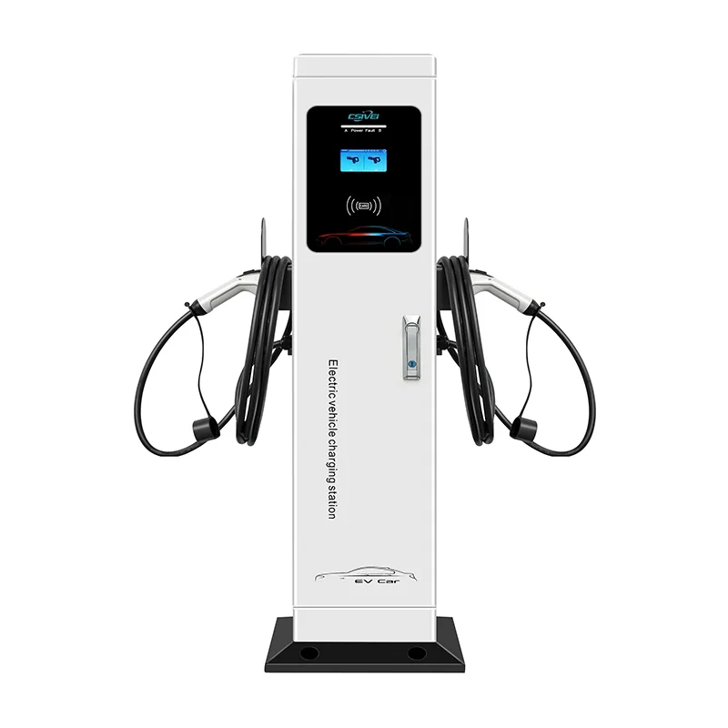 Cargador EV CC permanente de doble pistola